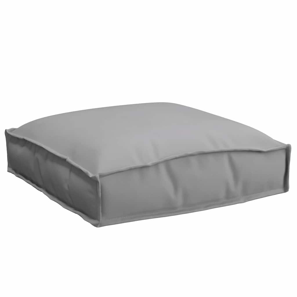 Coussins 2 pcs Gris 40 x 40 x 8 cm Tissu Oxford