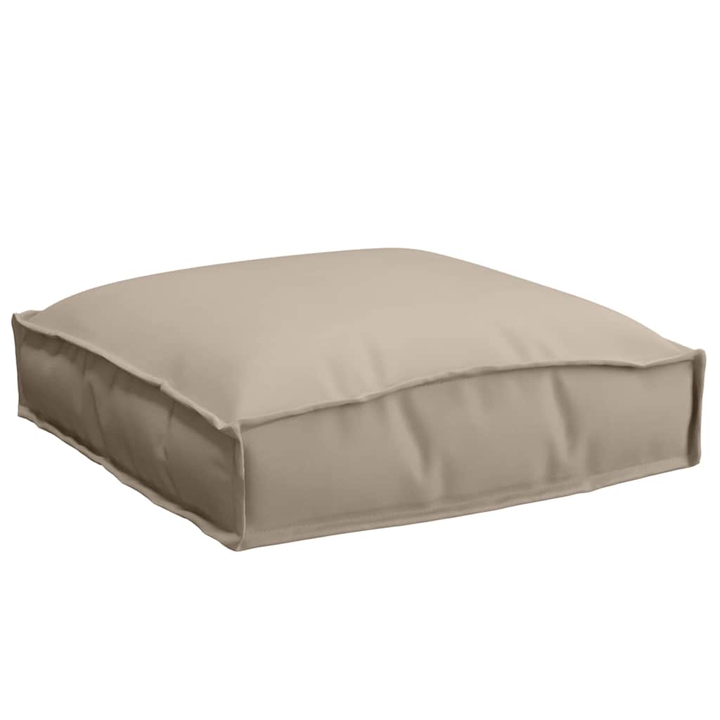 Palettkissen für geeigneten Sitz 2 pcs Taupe 40 x 40 x 8 cm