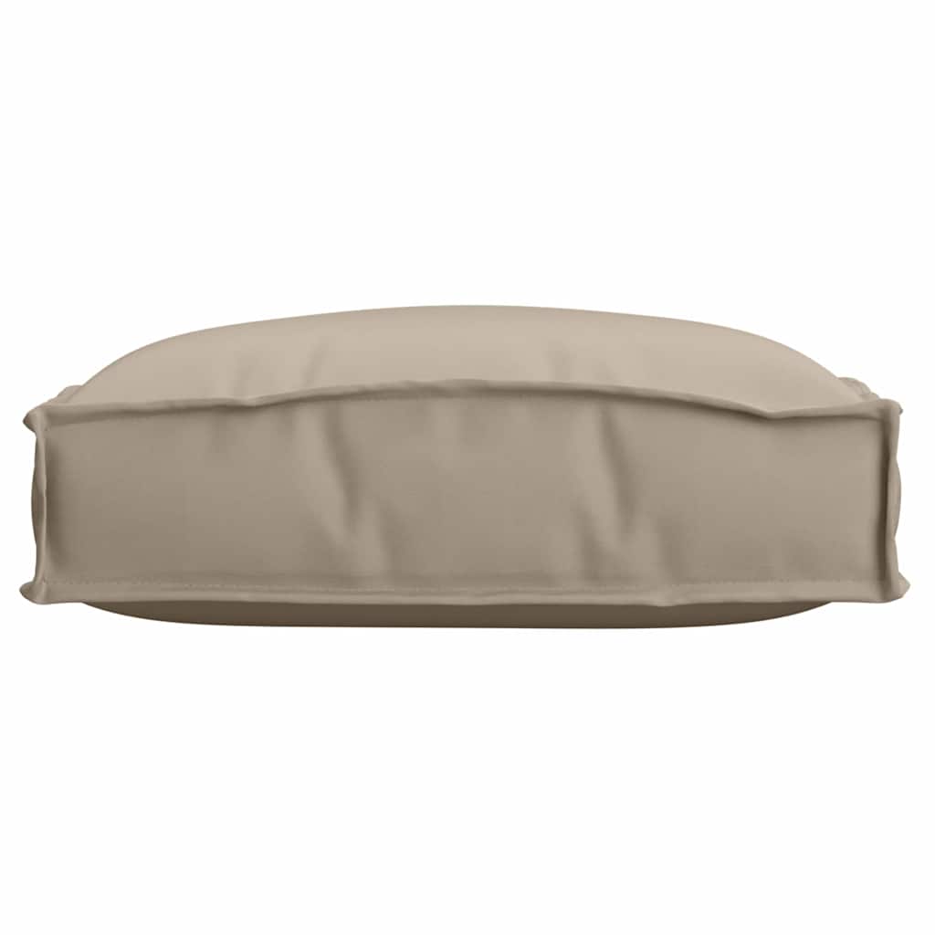 Palettkissen für geeigneten Sitz 2 pcs Taupe 40 x 40 x 8 cm