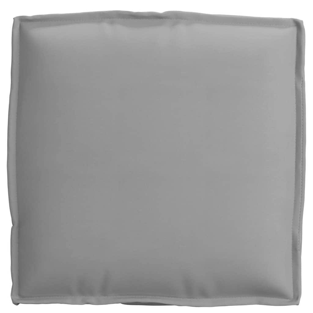 Coussins 4 pcs Gris 40 x 40 x 8 cm Tissu Oxford