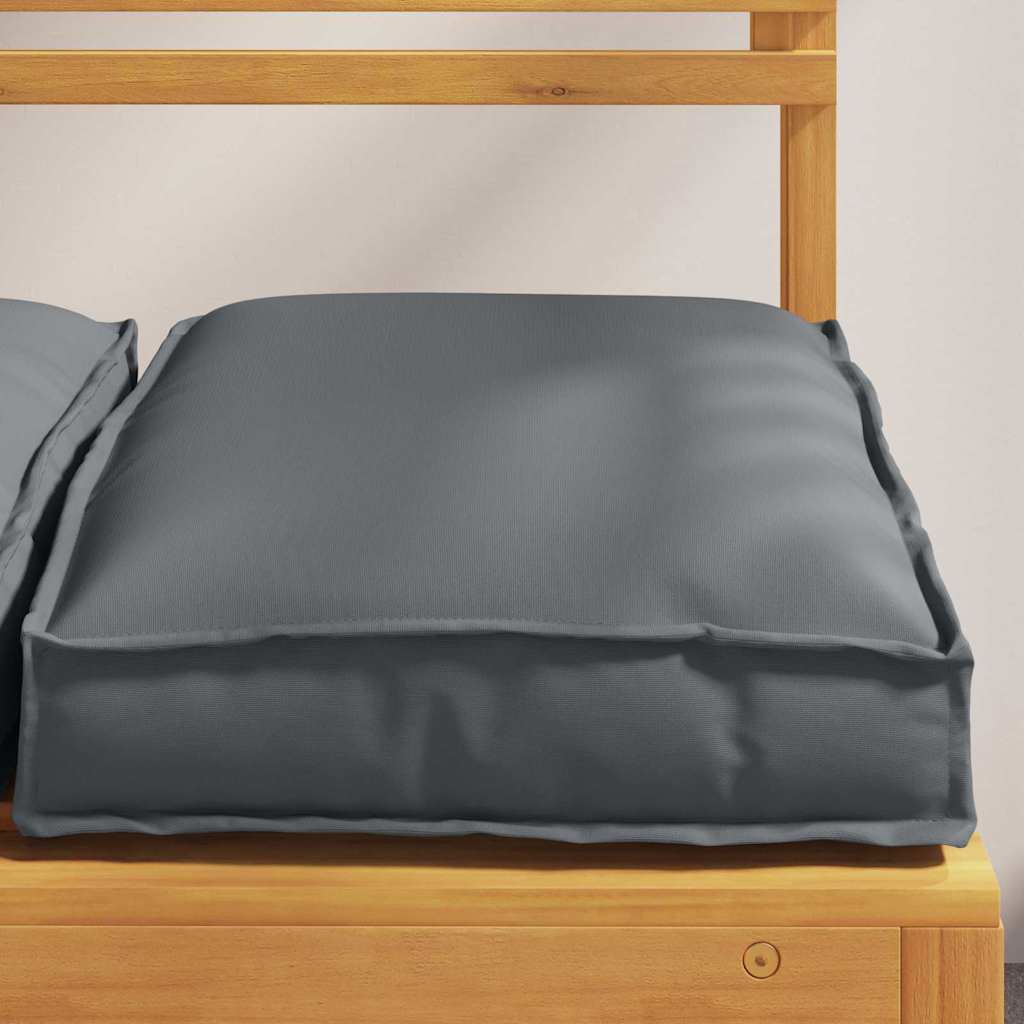 Cushions 6 pcs Anthracite 40 x 40 x 8 cm Oxford Fabric