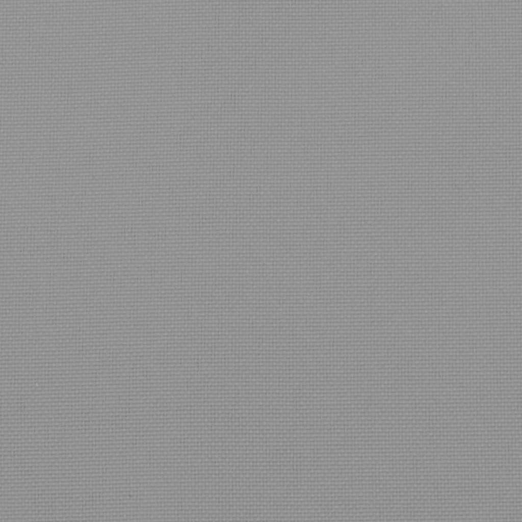 Kissen 6 pcs Grau 40 x 40 x 8 cm Oxford-Stoff