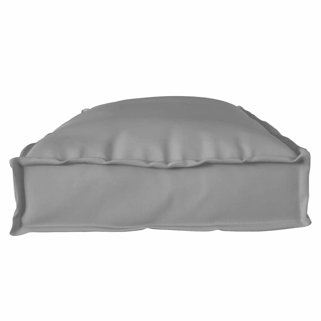 Coussin de palette pour banc Gris 100 x 40 x 8 cm Tissu Oxford
