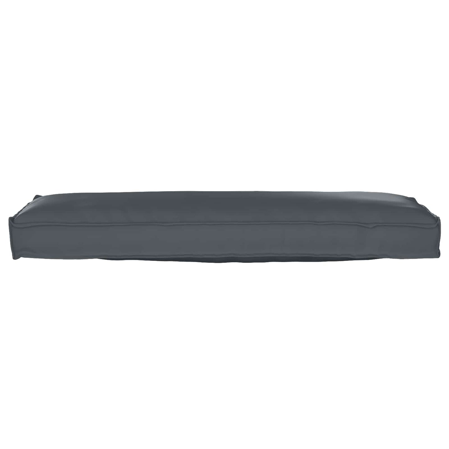 Coussin anthracite 120 x 40 x 8 cm tissu Oxford