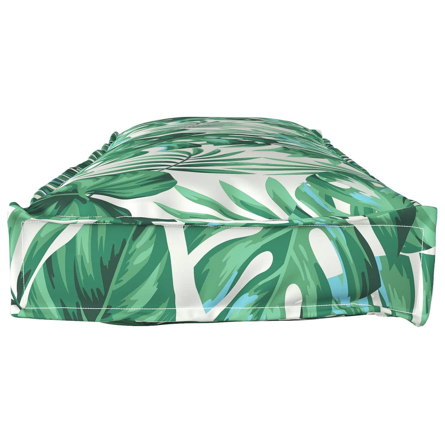 Coussin motif feuille 120 x 40 x 8 cm tissu Oxford