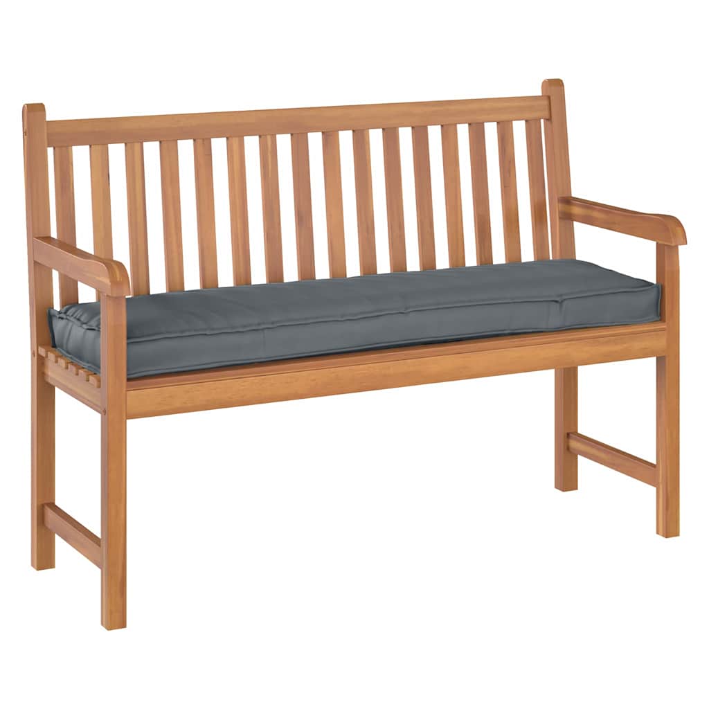 Palettenkissen für Bank Anthrazit 140 x 40 x 8 cm Oxford Stoff