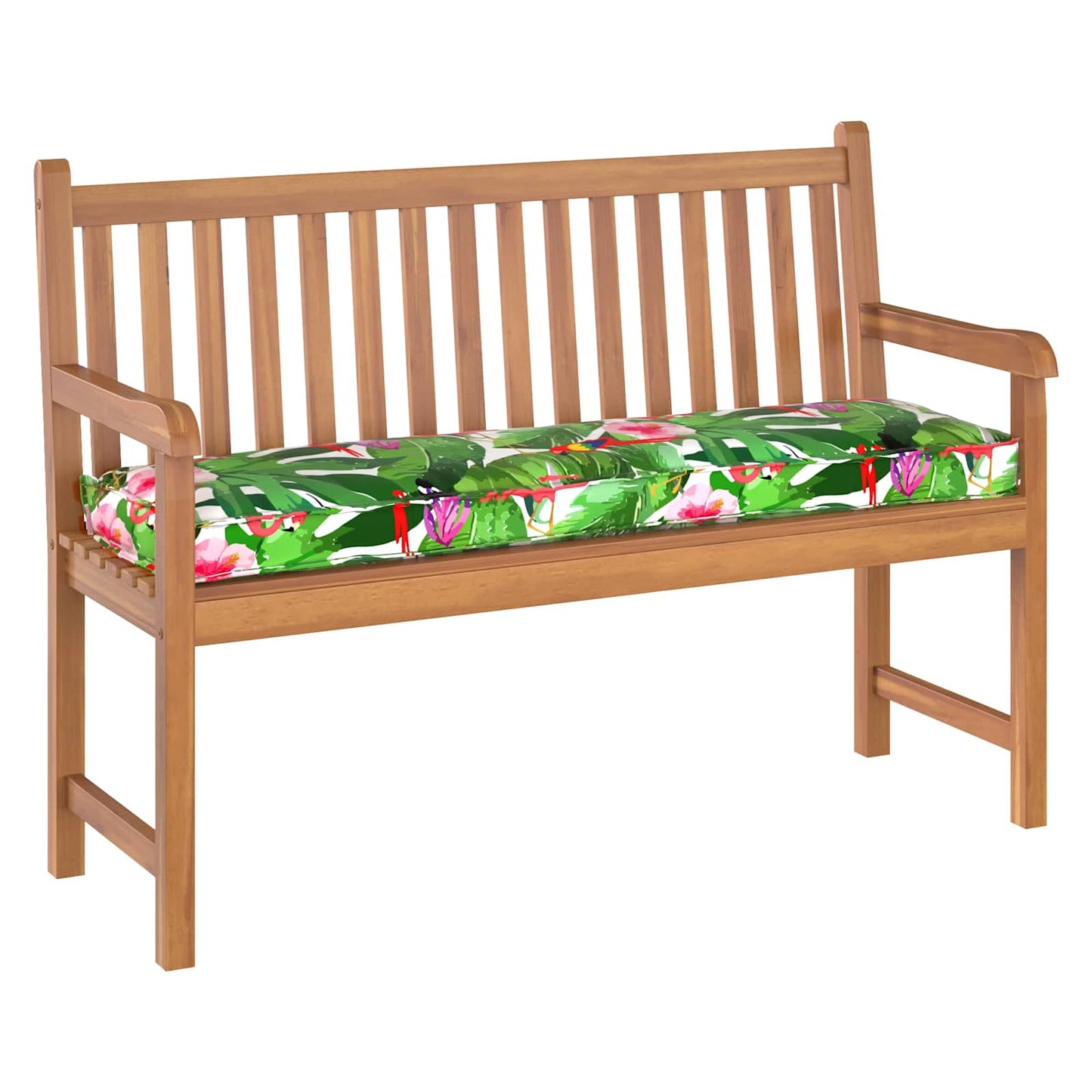 Cushion Floral Multicolour 140 x 40 x 8 cm Oxford Fabric