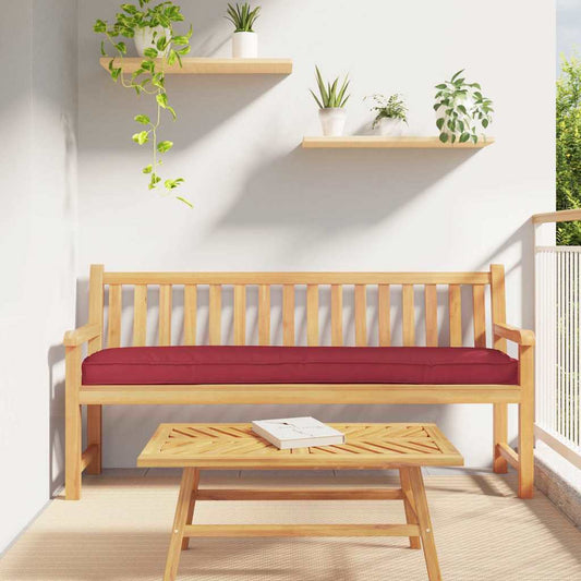 Palettenkissen Weinrot 180 x 40 x 8 cm Oxford-Stoff