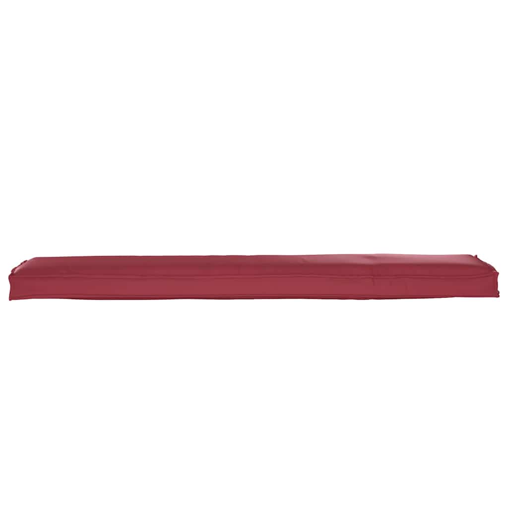 Palettenkissen Weinrot 180 x 40 x 8 cm Oxford-Stoff