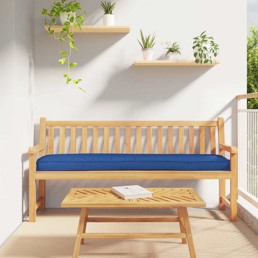 Coussin de palette bleu roi 180 x 40 x 8 cm tissu Oxford