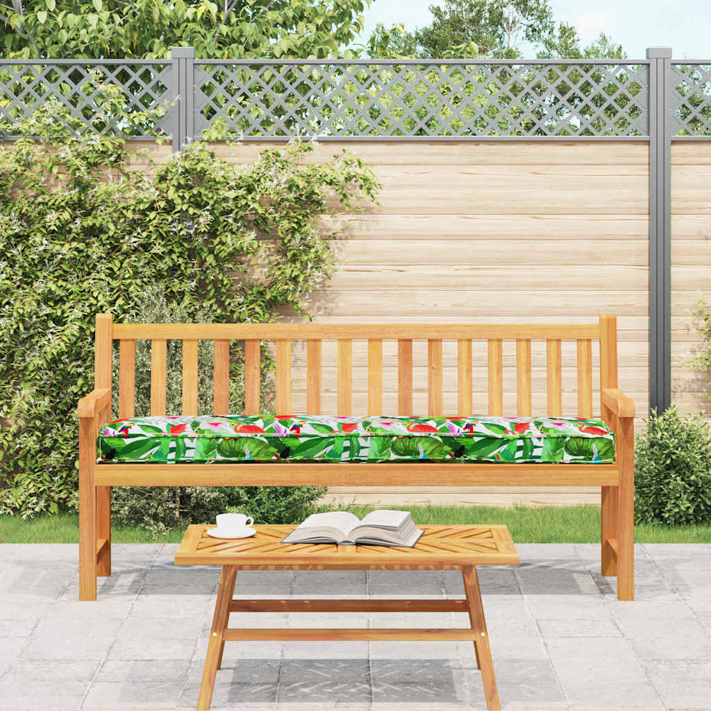 Floral Tropical Jungle Pallet Cushion 180 x 40 x 8 cm