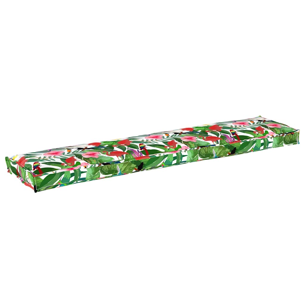 Floral Tropical Jungle Pallet Cushion 180 x 40 x 8 cm