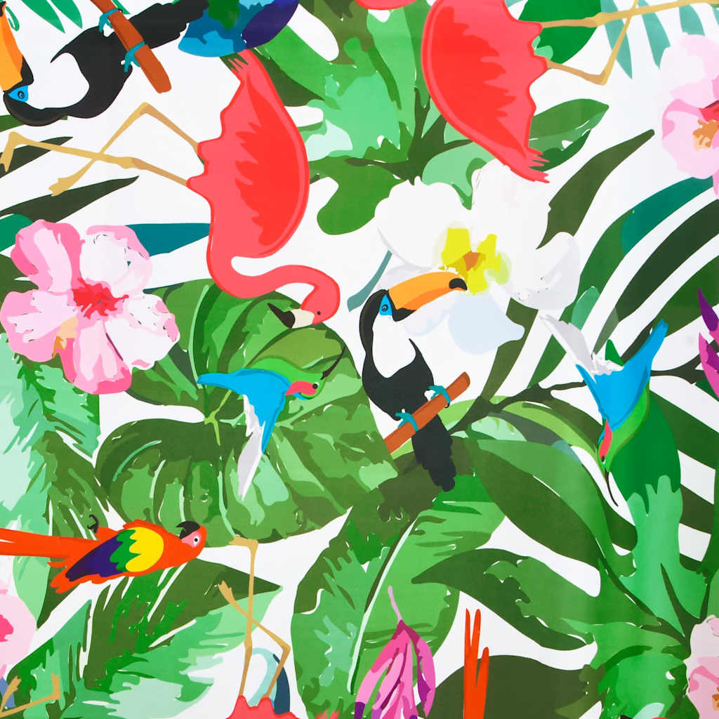 Floral Tropical Jungle Pallet Cushion 180 x 40 x 8 cm