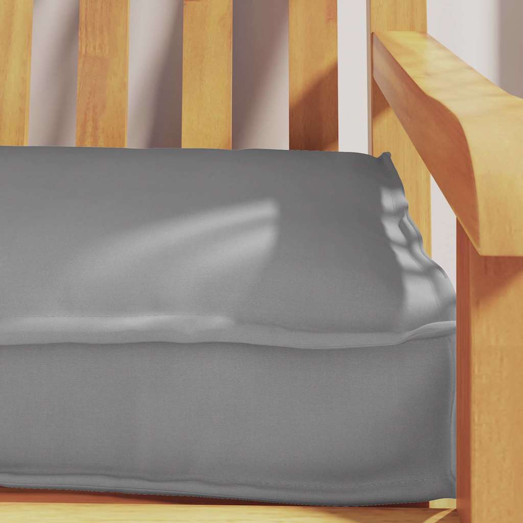 Palettenkissen Grau 200 x 40 x 8 cm Oxford-Stoff