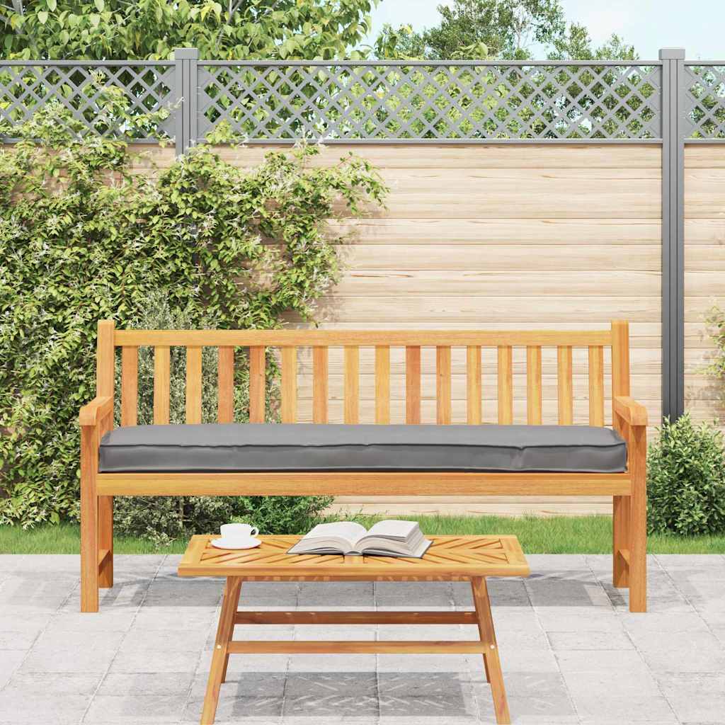 Palettenkissen Grau 200 x 40 x 8 cm Oxford-Stoff
