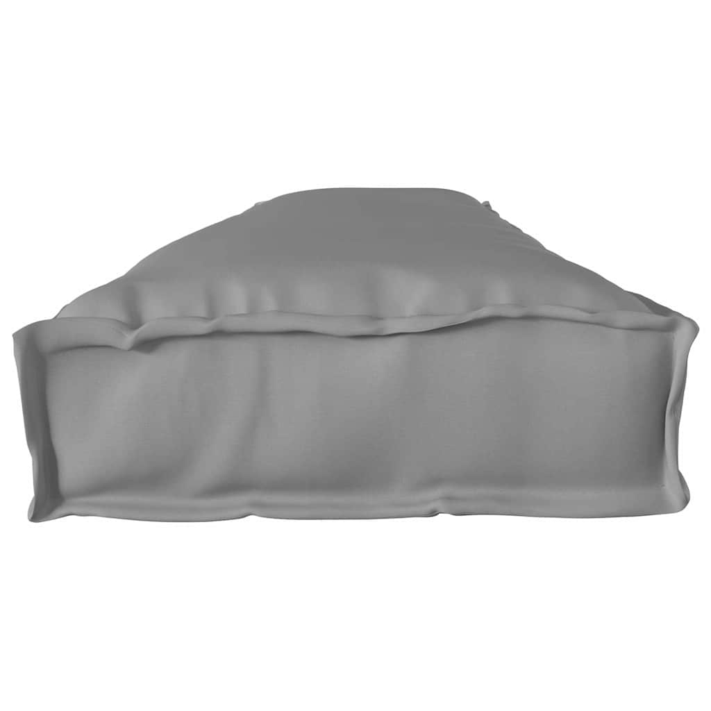 Palettenkissen Grau 200 x 40 x 8 cm Oxford-Stoff