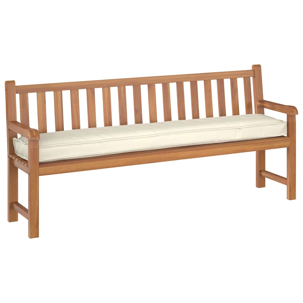 Pallet Cushion Cream 200 x 40 x 8 cm Oxford Fabric