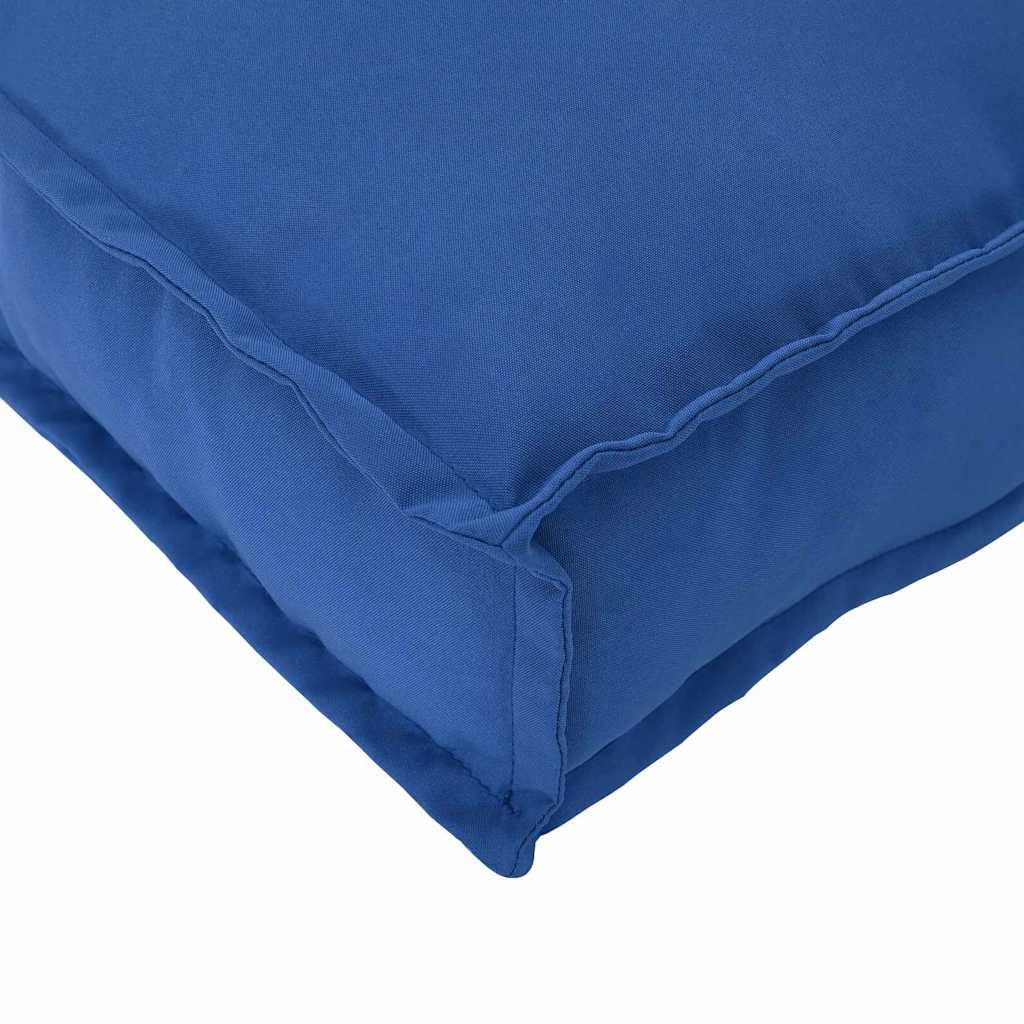 Pallet Cushion Royal Blue 200 x 40 x 8 cm Oxford Fabric