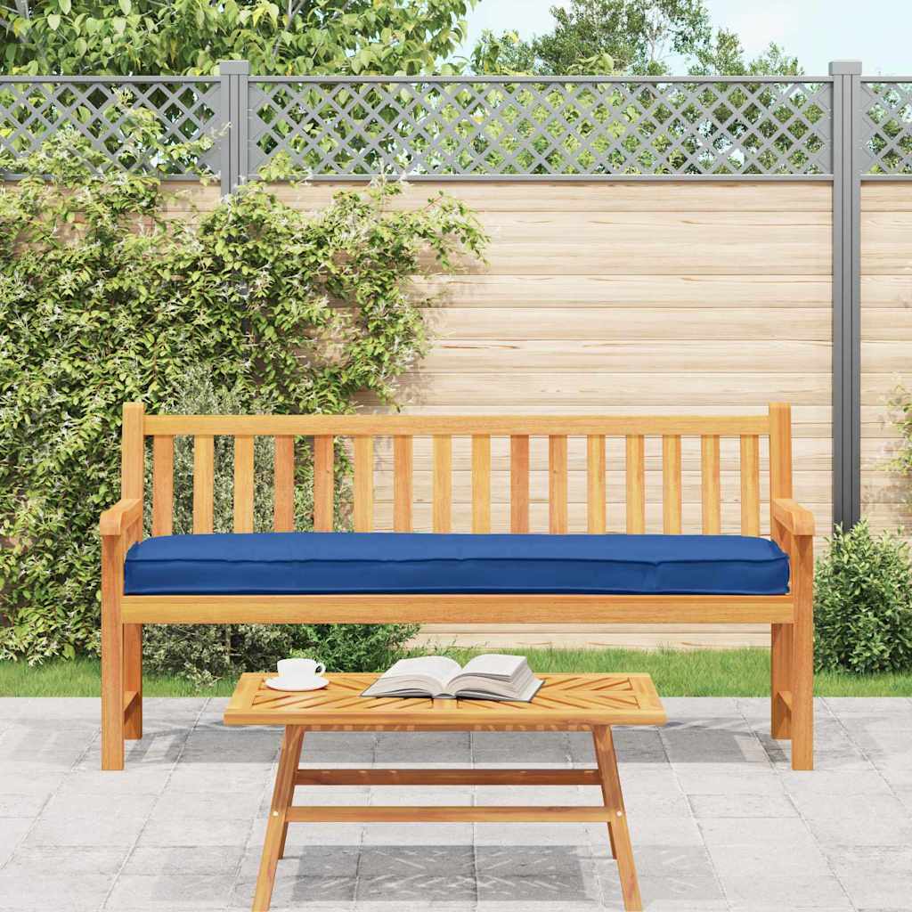 Pallet Cushion Royal Blue 200 x 40 x 8 cm Oxford Fabric