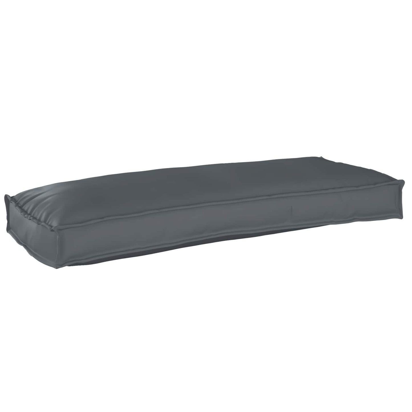 Lot de 2 coussins de palette Anthracite 100 x 40 x 8 cm Tissu Oxford