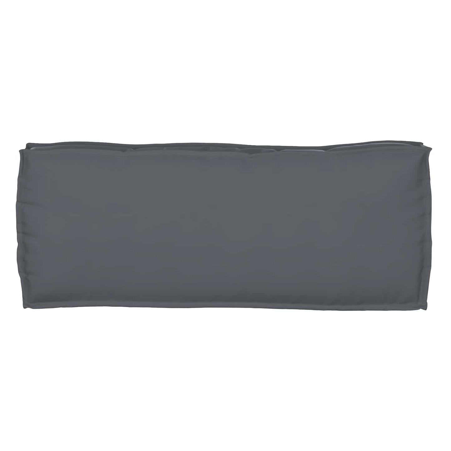 Lot de 2 coussins de palette Anthracite 100 x 40 x 8 cm Tissu Oxford