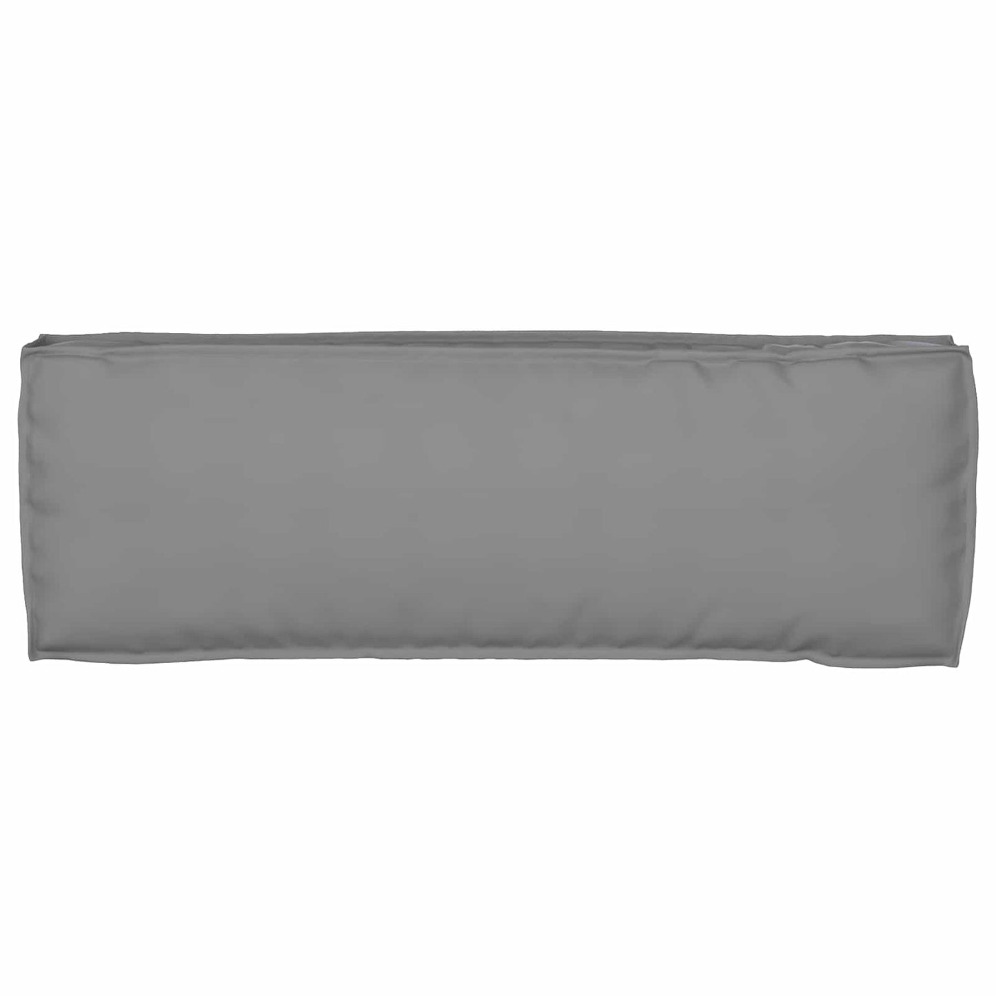 Pallet cushion set 2 pcs Grey 120 x 40 x 8 cm Oxford fabric