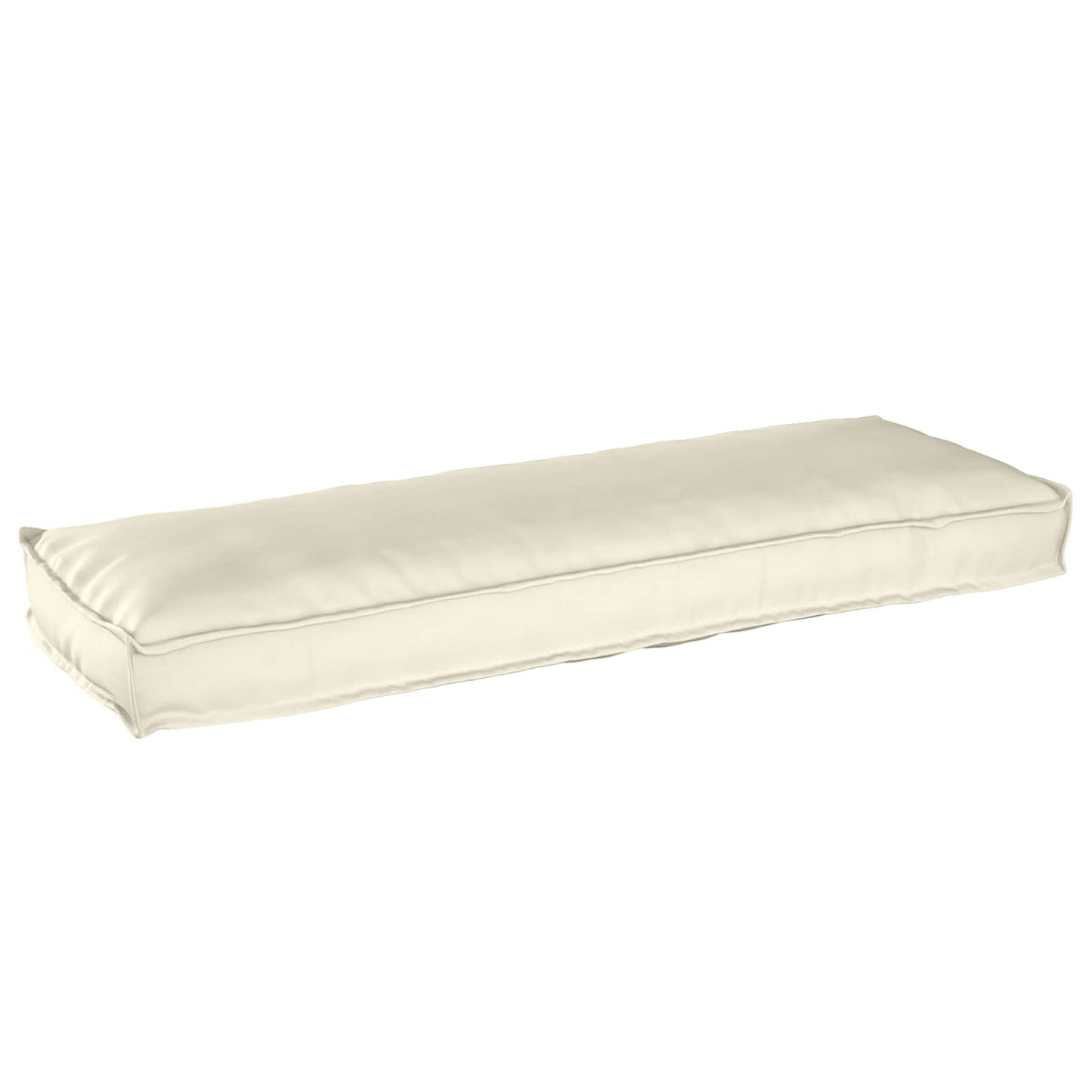 Palettenkissenset 2 pcs Creme 120 x 40 x 8 cm Oxford-Stoff