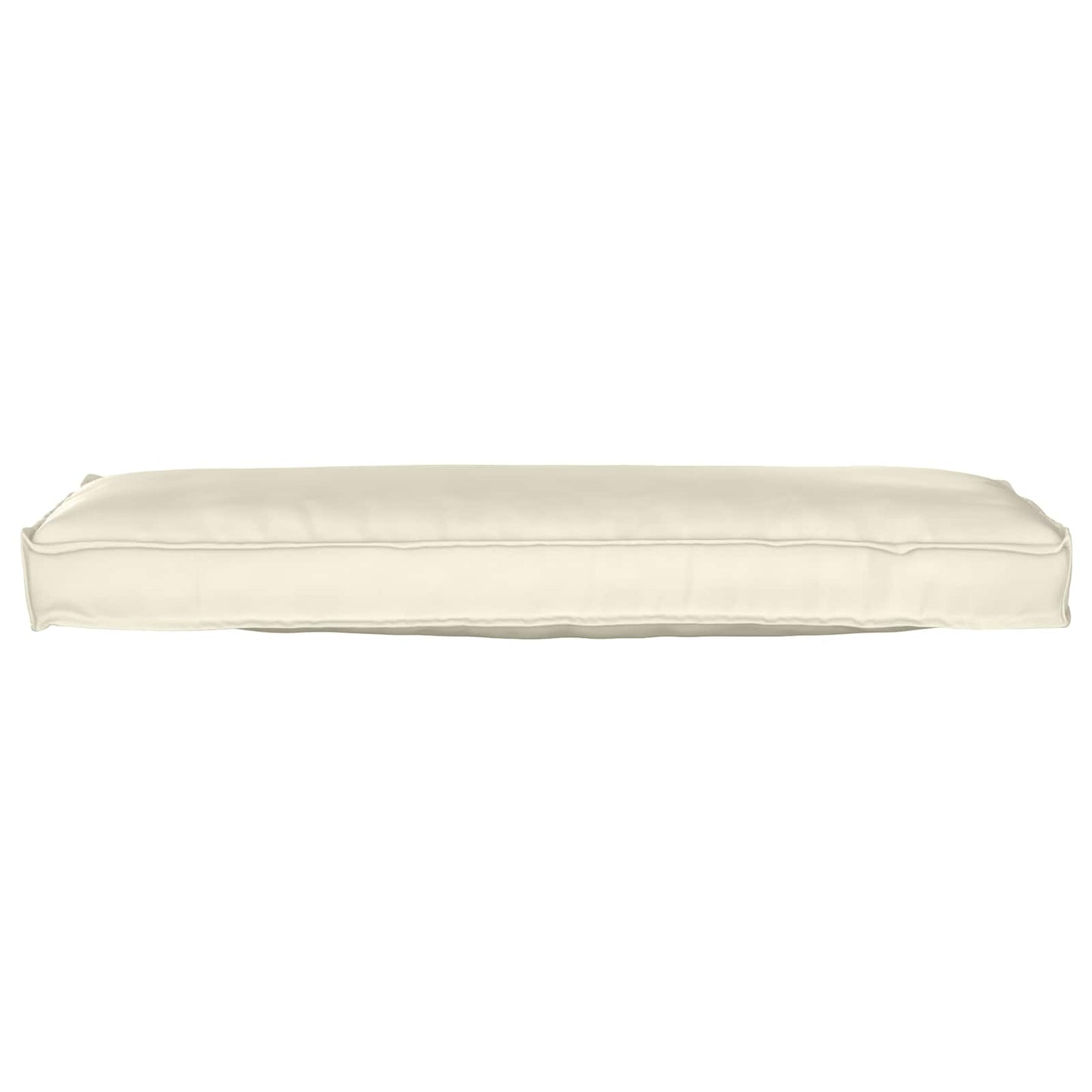 Palettenkissenset 2 pcs Creme 120 x 40 x 8 cm Oxford-Stoff
