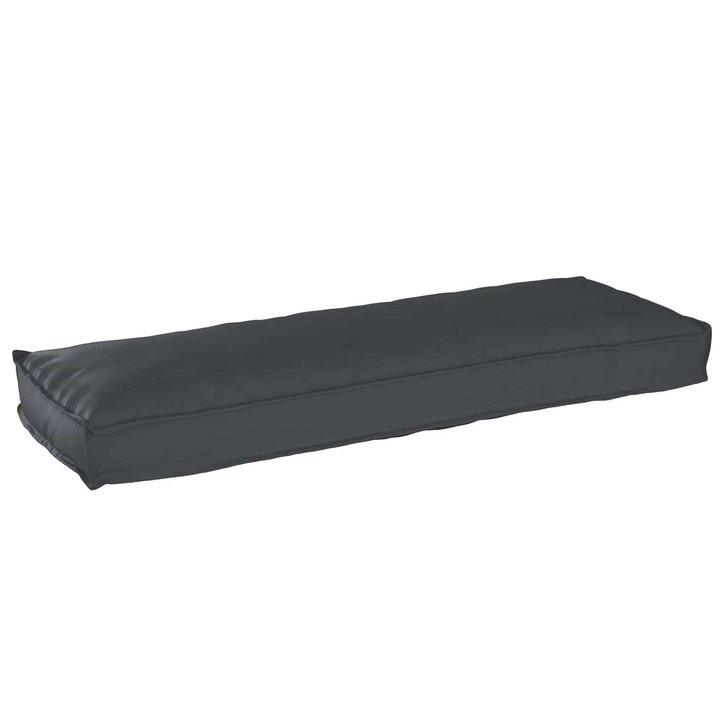 Pallet Cushion Set 2 pcs Black 120 x 40 x 8 cm Oxford Fabric