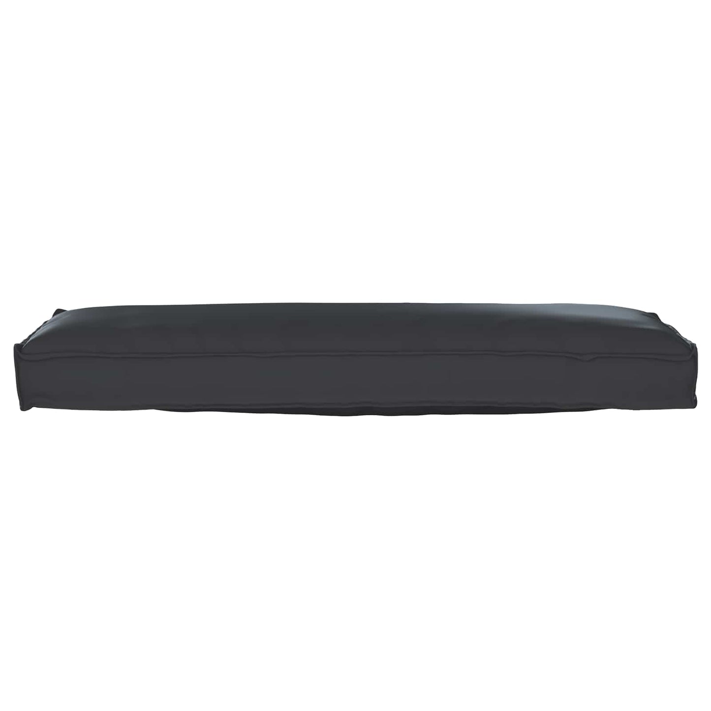 Pallet Cushion Set 2 pcs Black 120 x 40 x 8 cm Oxford Fabric