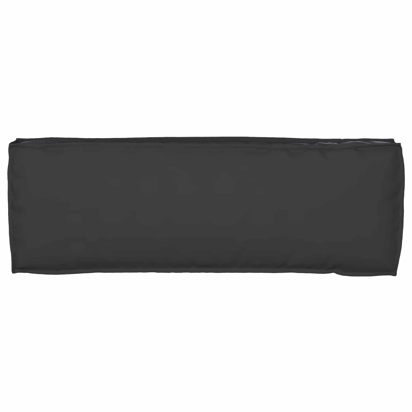 Pallet Cushion Set 2 pcs Black 120 x 40 x 8 cm Oxford Fabric