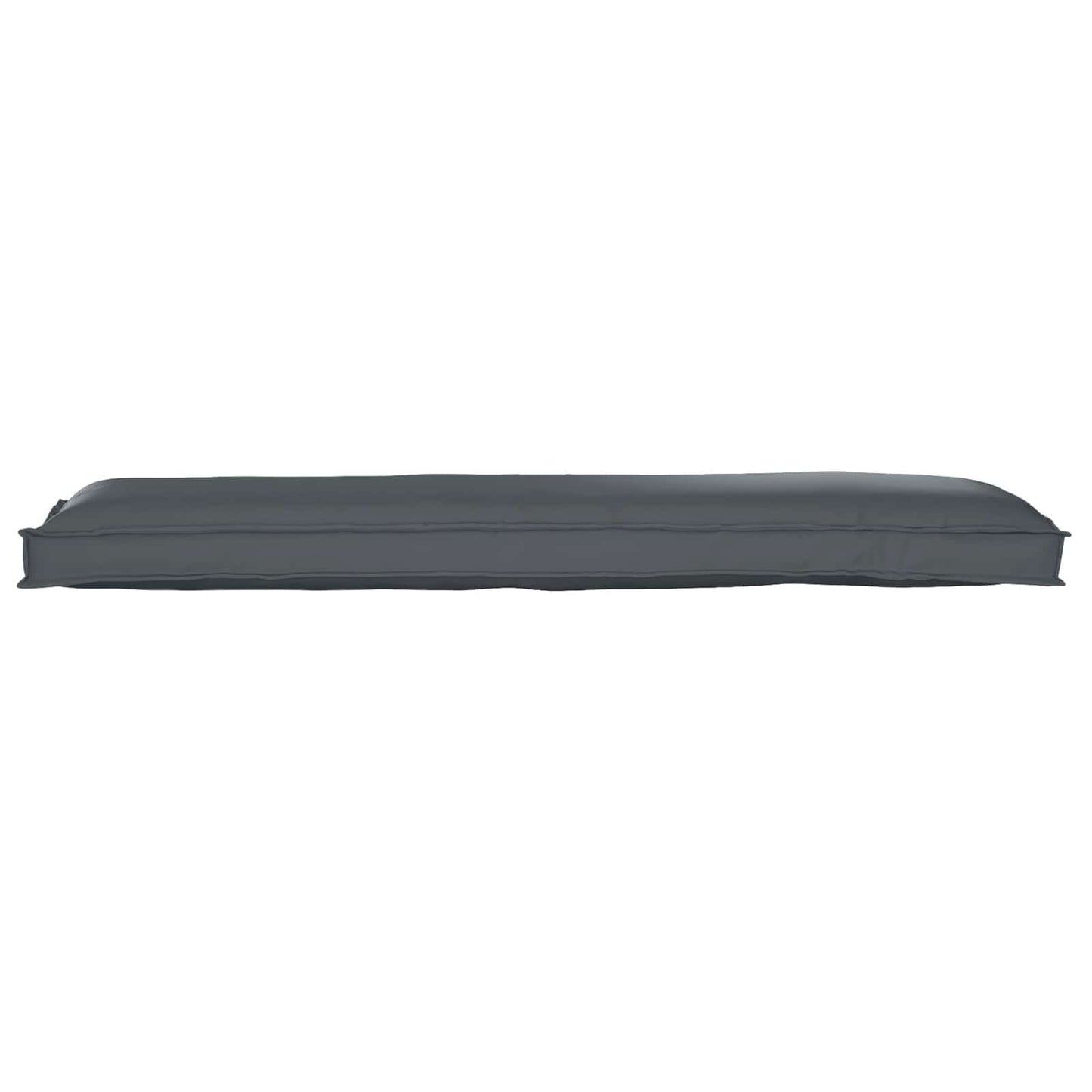 Lot de 2 coussins de palette anthracite 150 x 40 x 8 cm Tissu Oxford