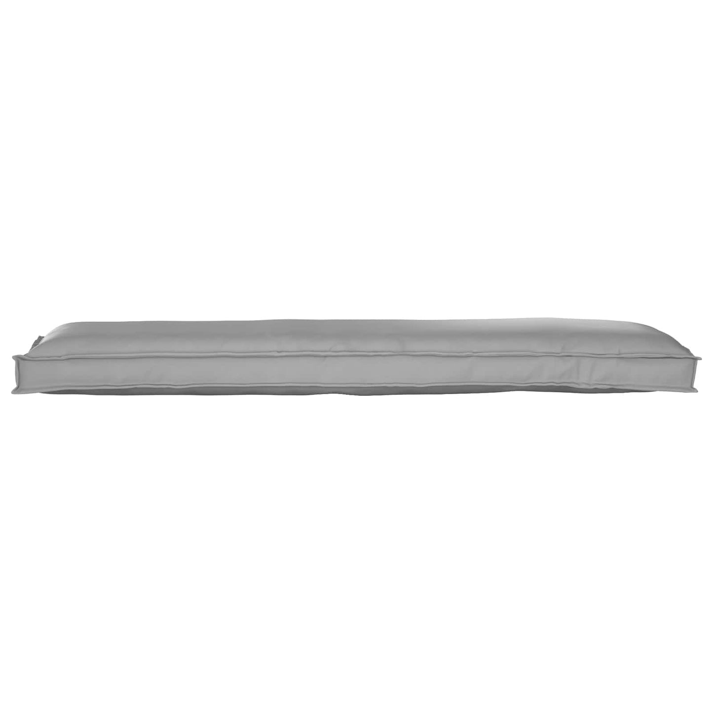 Pallet Cushion Set 2 pcs Grey 150 x 40 x 8 cm Oxford Fabric