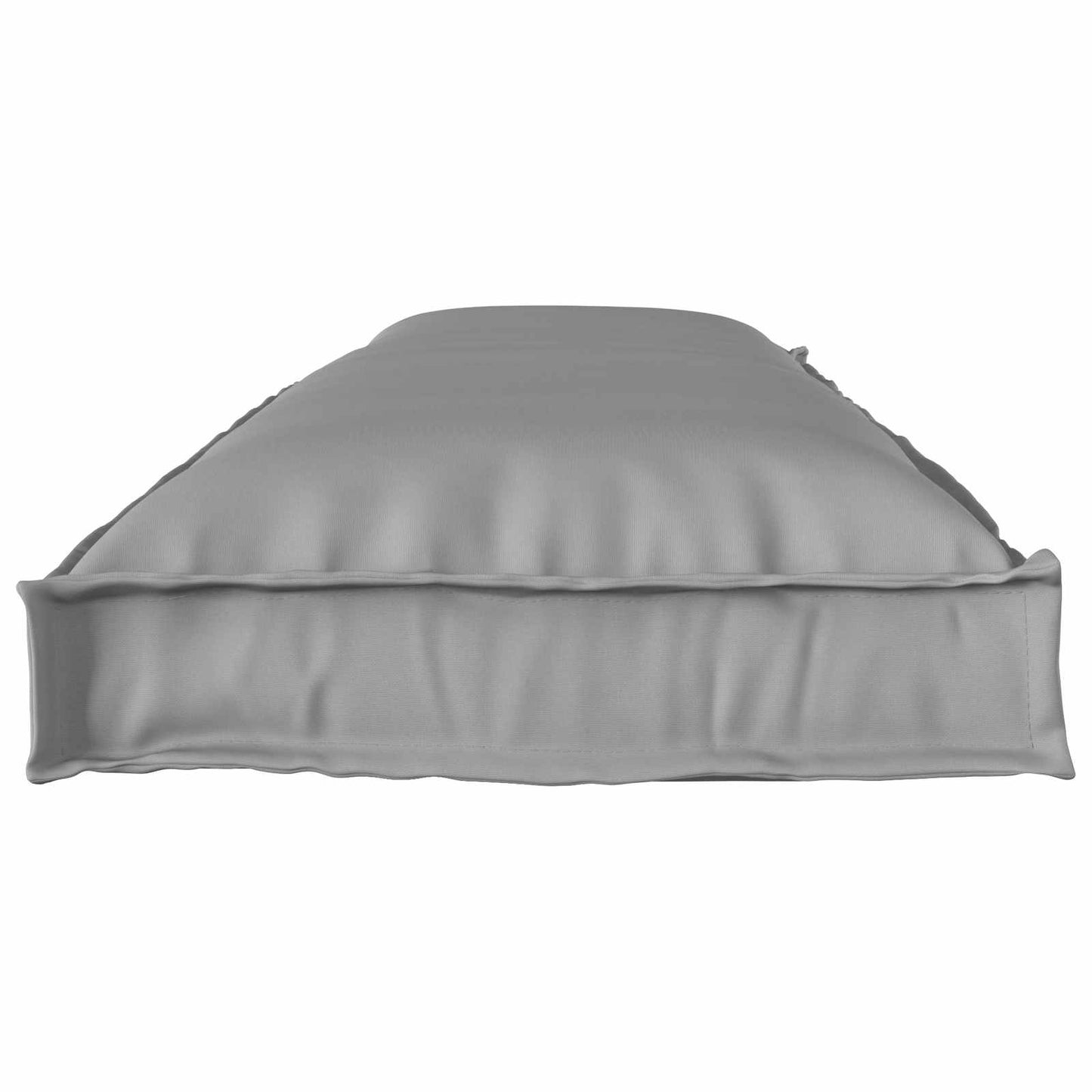 Pallet Cushion Set 2 pcs Grey 150 x 40 x 8 cm Oxford Fabric
