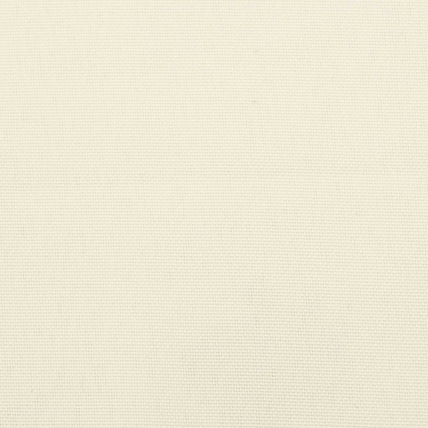 Lot de 2 coussins de palette Crème 150 x 40 x 8 cm Tissu Oxford