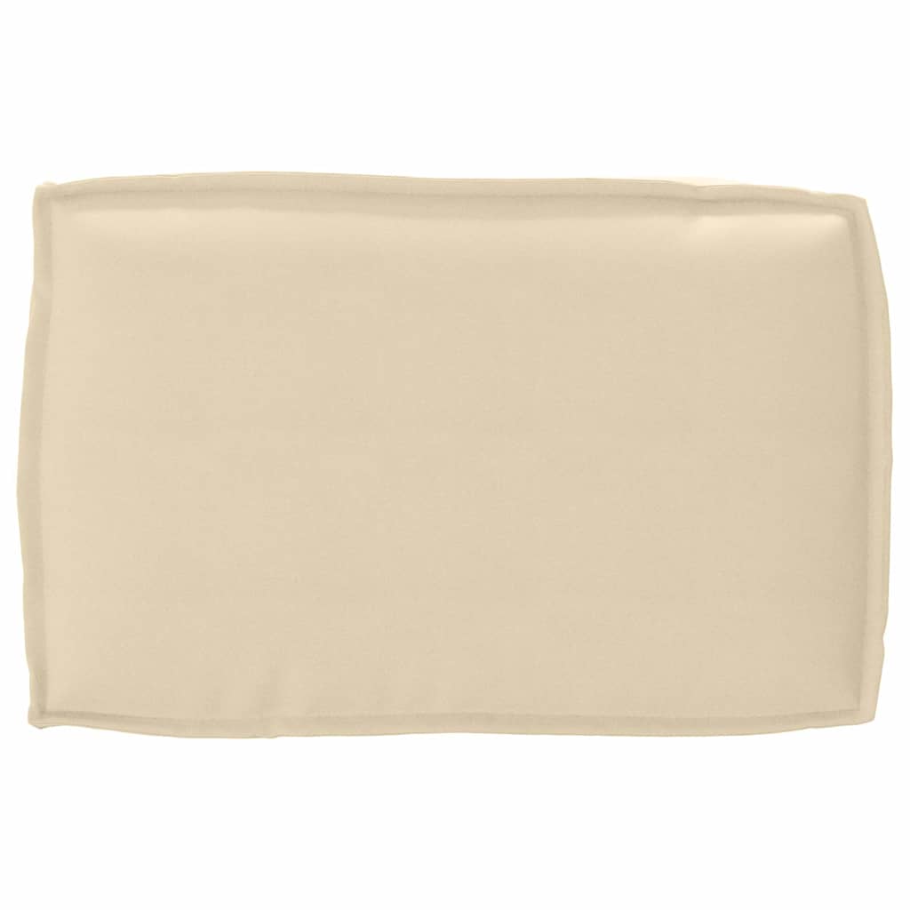 Palettenkissenset 2 pcs Beige Oxford-Stoff