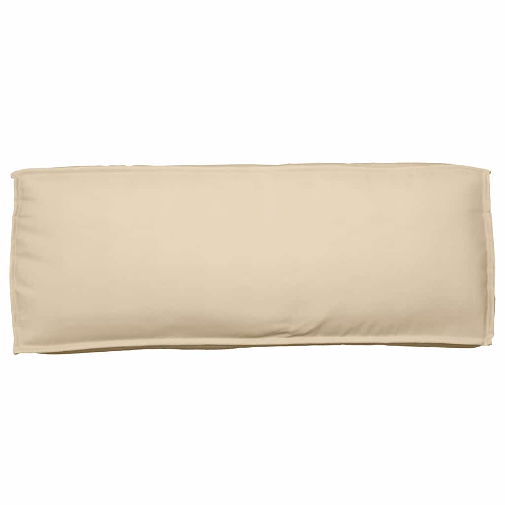 Lot de 3 coussins pour palettes Tissu Oxford beige