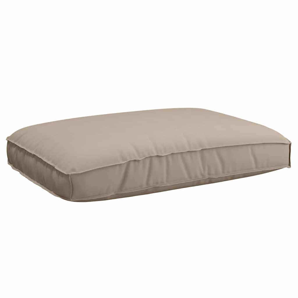 Pallet Kissen Set 3 pcs Taupe 120 x 80 x 12 cm Oxford-Stoff