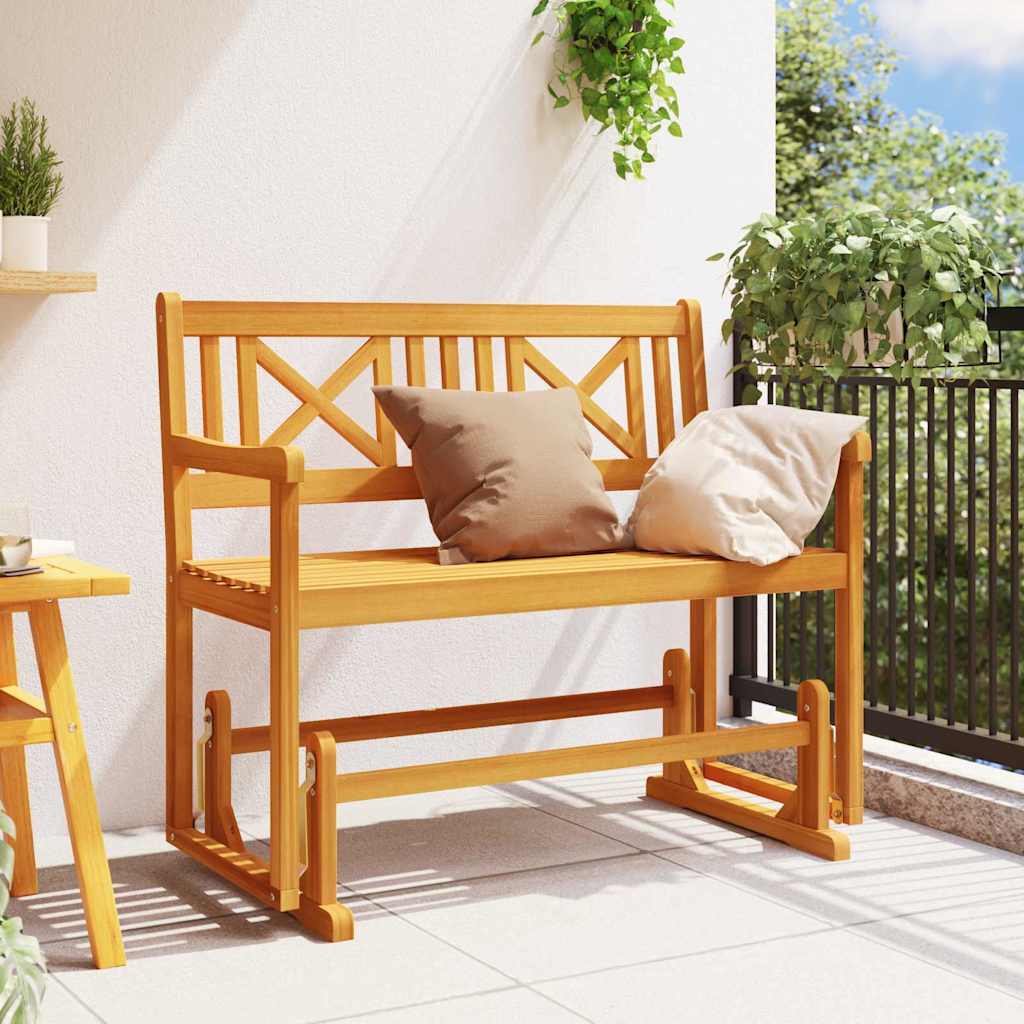 Gleiter Bank Braun 110 x 59 x 97 cm Massivholz Akazie