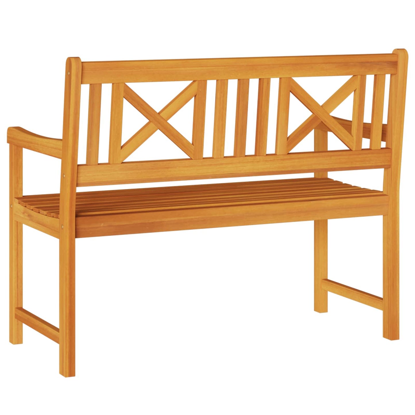 Gartenbank Braun 110 x 56 x 90 cm Massivholz Akazie