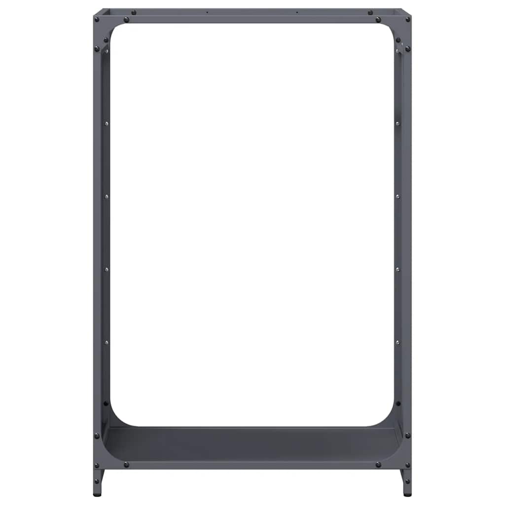 Brennholzregal Anthrazit 60x28x90 cm Kaltgewalzter Stahl
