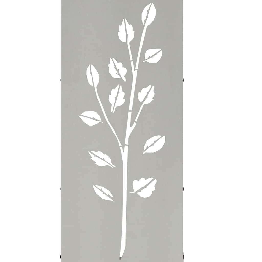 Brennholzregal 40x30x80 cm Edelstahl