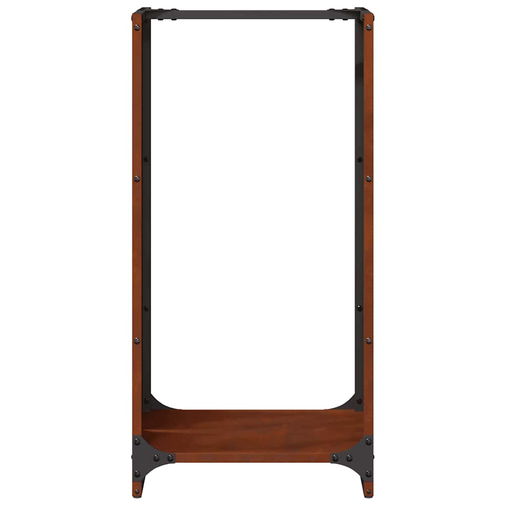 Brennholzregal 40x30x80 cm Wetterfester Stahl