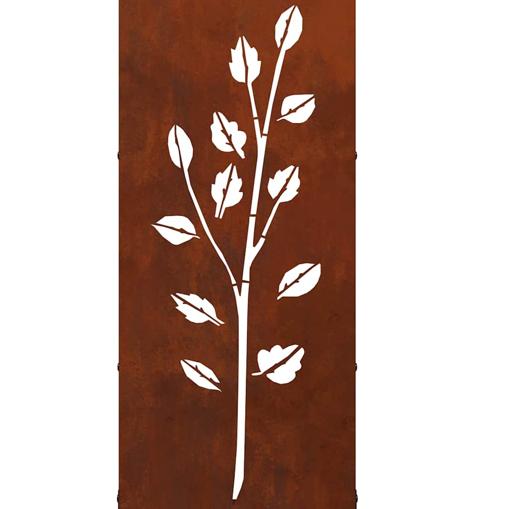 Brennholzregal 40x30x80 cm Wetterfester Stahl