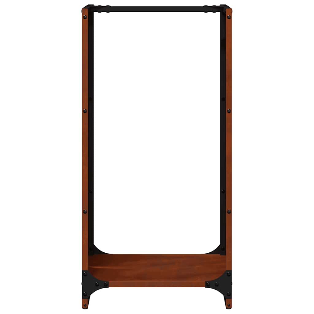 Brennholzregal 40x30x80 cm Wetterfester Stahl