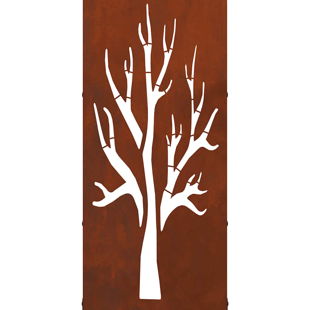 Brennholzregal 40x30x80 cm Wetterfester Stahl