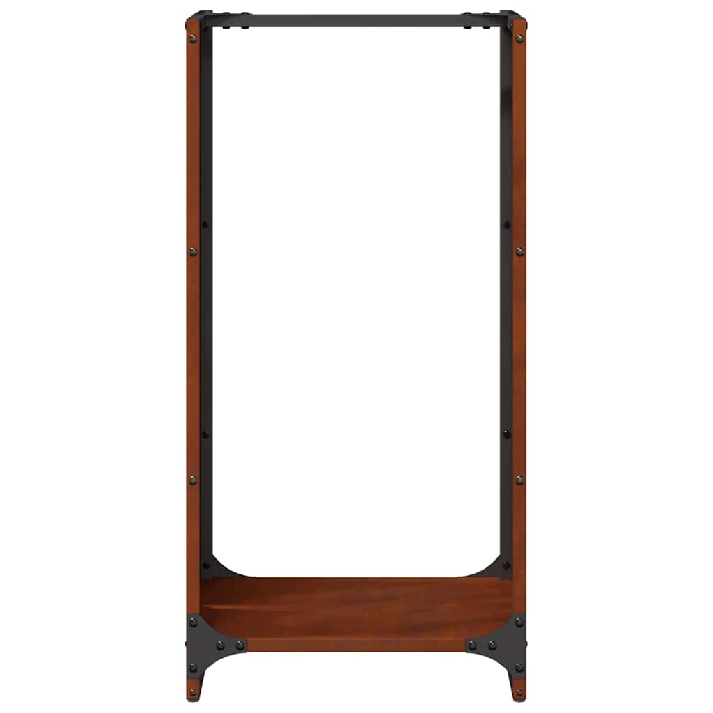 Brennholzregal 40x30x80 cm Wetterfester Stahl