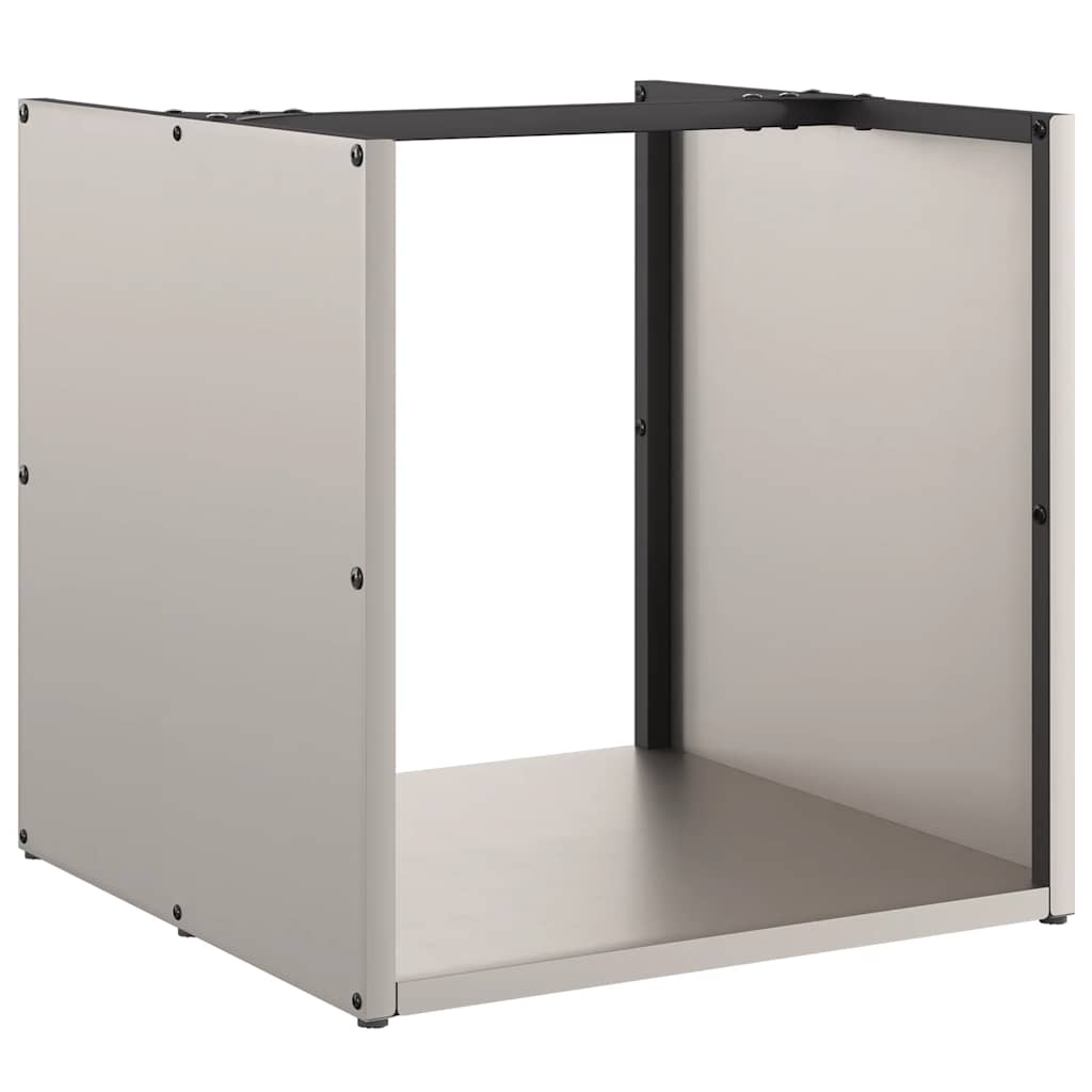 Brennholzregal 40x40x40 cm Wetterfester Stahl