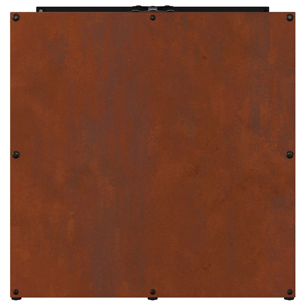 Brennholzregal 40x40x40 cm Wetterfester Stahl