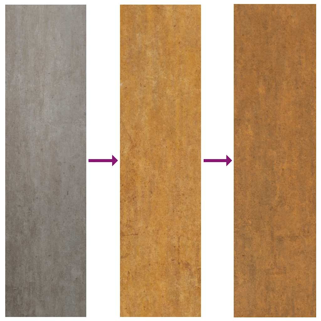 Brennholzregal 40x40x40 cm Wetterfester Stahl